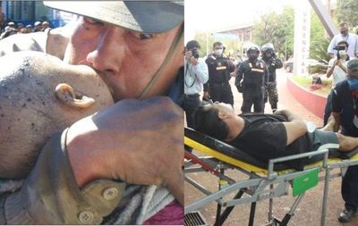 Policía héroe de Ycuá Bolaños es herido en procedimiento