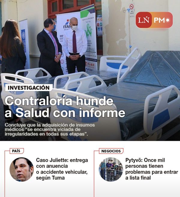 LN PM: Las noticias más importantes de la siesta