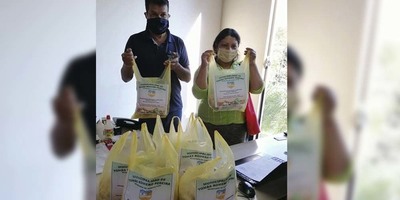 MUNICIPALIDAD DE TOMÁS R. PEREIRA ENTREGÓ SEMILLAS A PRODUCTORES. 