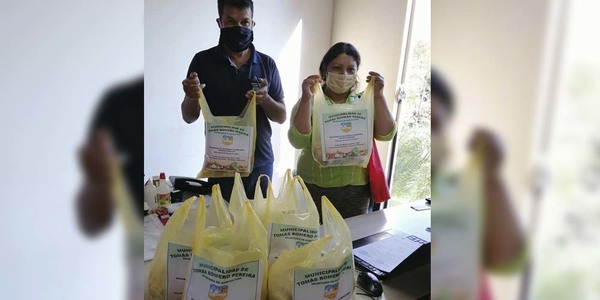 MUNICIPALIDAD DE TOMÁS R. PEREIRA ENTREGÓ SEMILLAS A PRODUCTORES. 