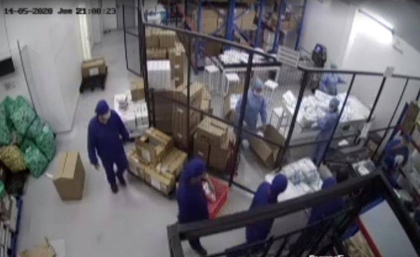 HOY / Revelan momento de la supuesta falsificación de mascarillas del clan Ferreira