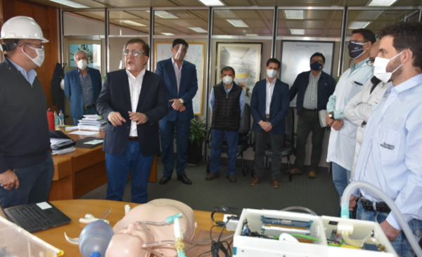 HOY / Pondrán a consideración del gobierno respiradores de emergencia