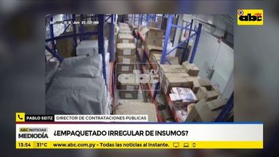 Denuncian empaquetado irregular de insumos médicos - ABC Noticias - ABC Color