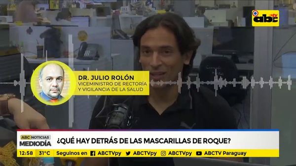 ¿Qué hay detrás de las mascarillas de Roque? - ABC Noticias - ABC Color