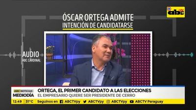 Ortega, el primer candidato a las elecciones - ABC Noticias - ABC Color