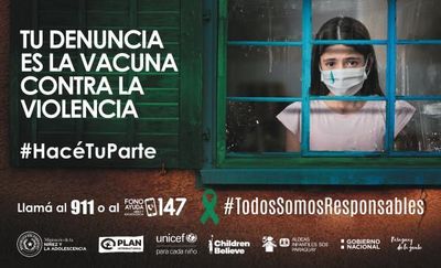 Campaña contra el abuso hacia los menores de edad toma fuerza en el escenario del encierro por COVID-19 - Nacionales - ABC Color