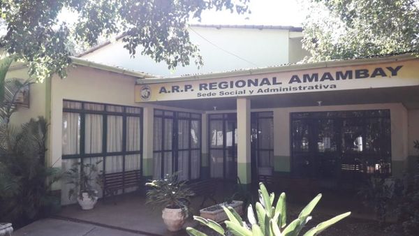 Predio de la ARP regional Amambay será usado como albergue