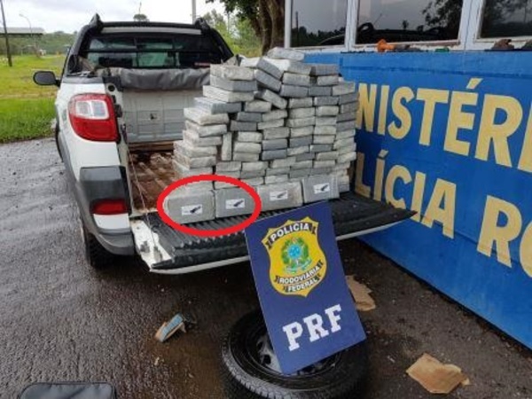 Decomisan 105 kilos de cocaína del «AGUILA»