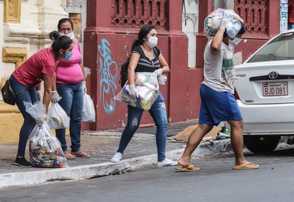 Sigue la distribución de kits de alimentos en instituciones capitalinas » Ñanduti