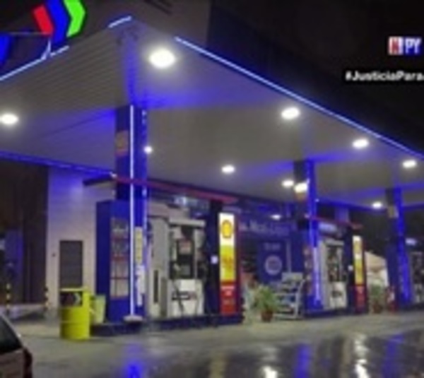 Motochorros realizan violento asalto a gasolinera - Paraguay.com