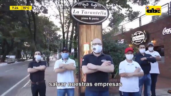 Locales gastronómicos anuncian reapertura pese a prohibición - Nacionales - ABC Color