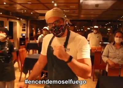 "Apelo a la consciencia", dice Mazzoleni sobre el sector gastronómico