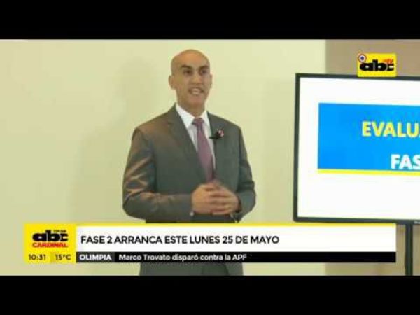 Conferencia del ministro de Salud Julio Mazzoleni - ABC Noticias - ABC Color