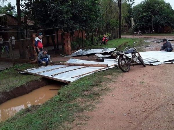 Familias de Independencia afectadas por temporal