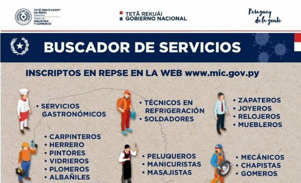 HOY / Lanzan “Buscador de servicios” para ayudar a sectores afectados por Covid-19