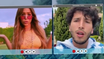 Danna Paola y Sebastián Yatra, juntos en un vídeo - Teleshow