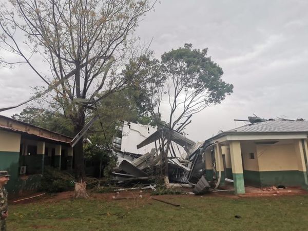 Temporal causa destrozos en Curuguaty - Nacionales - ABC Color