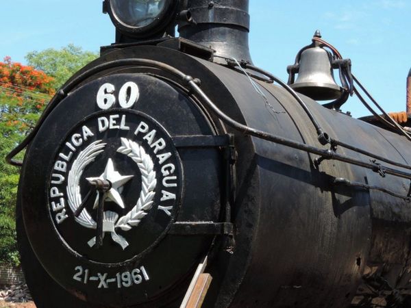 La locomotora 60 está lista para rememorar los viajes a Ypacaraí