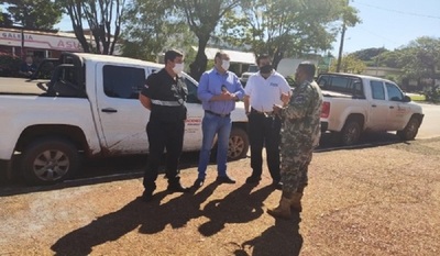 Refuerzan controles en la línea fronteriza con el Brasil en PJC