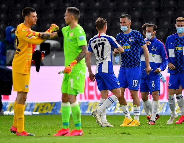 Hertha golea al Unión Berlín en la Bundesliga