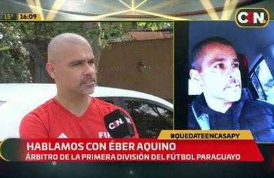 Conversamos con Eber Aquino, árbitro de la APF - C9N
