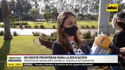 Profesora brasileña entrega tareas a estudiantes - ABC Noticias - ABC Color