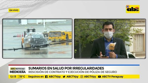Sumarios en Salud por irregularidades - ABC Noticias - ABC Color