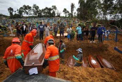 Con 1.001 muertes por covid-19 en 24 horas, Brasil supera las 21 mil muertes