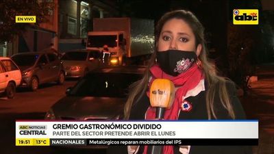 Gremio de restaurantes, dividido   - ABC Noticias - ABC Color