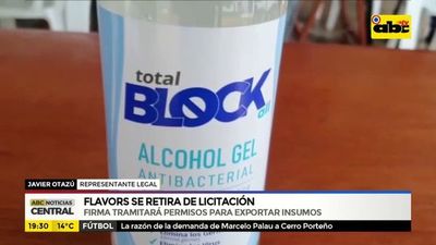 Empresa de Roque se retira de la licitación - ABC Noticias - ABC Color