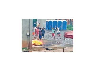 Tras quema de colchón salen de alta 6  de albergue en CDE