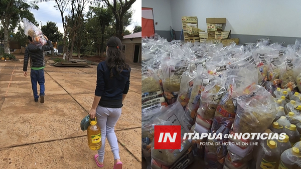 MEC MANIFIESTA SATISFACCIÓN EN LA DISTRIBUCIÓN DE KITS DE VÍVERES EN ITAPÚA