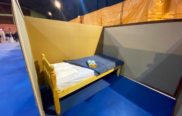 Cerca de 15 personas pasaron la noche en el refugio de la SEN