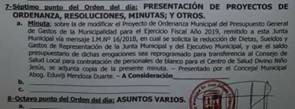 Concejal pedirá reducción de salario de legisladores e intendente - Campo 9 Noticias
