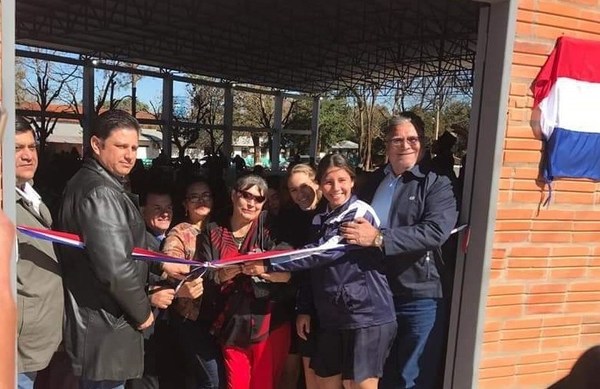 Escuela 727 cuenta con nuevo polideportivo - Campo 9 Noticias