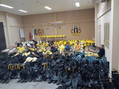 La Navidad llegó en mayo para los Bomberos Voluntarios