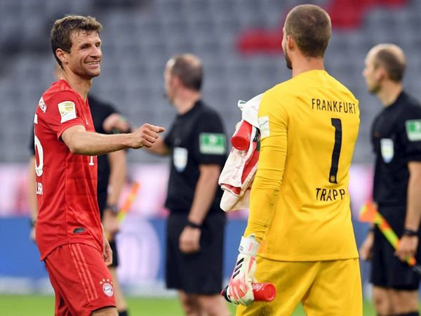 El Bayern se venga del Eintracht liderado por Müller