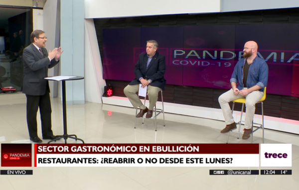 Gremios de Restaurantes piden consciencia al Gobierno