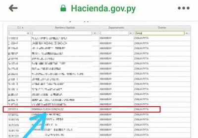 Concejala de Zanja Pytã figura entre beneficiados de Pytyvõ - Nacionales - ABC Color