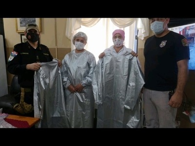 Covid-19: Internos del penal de Misiones donan trajes de bioseguridad a hospitales