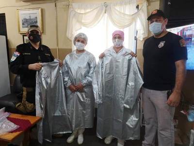 Penitenciaría de Misiones dona más de 200 batas de bioseguridad a hospitales