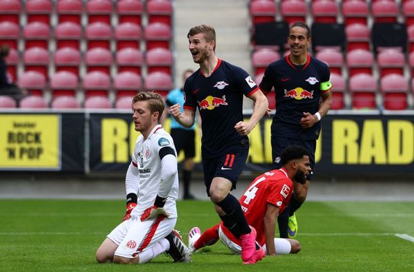 Triplete de Werner en goleada del Leipzig - Fútbol - ABC Color