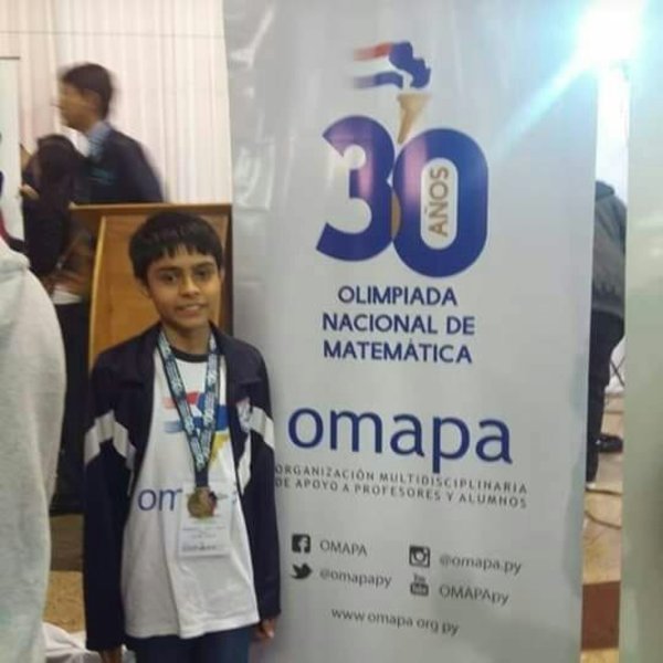 Alumno del C.N.C.9 ganó medalla de oro - Campo 9 Noticias