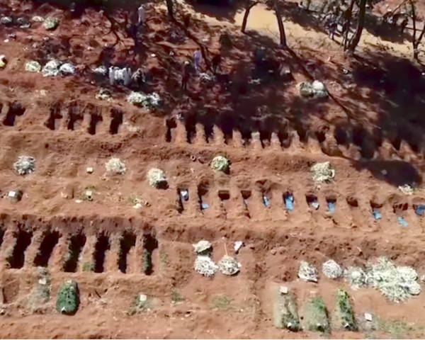 Arman un mega cementerio en ciudad brasileña | Crónica
