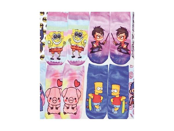 Medias personalizadas, la nueva moda para lucir los pies divertidos