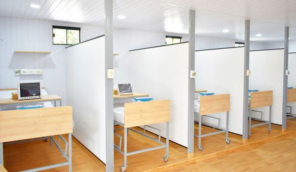 Habilitan hospital modular - Interior - ABC Color