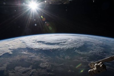 Impresionantes imágenes captadas desde el espacio del huracán Florence - Campo 9 Noticias