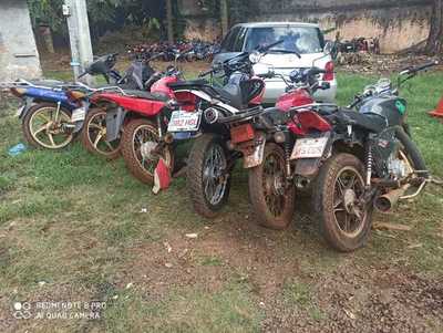 Incautan seis motocicletas en Minga Guazú, tras encuentro deportivo