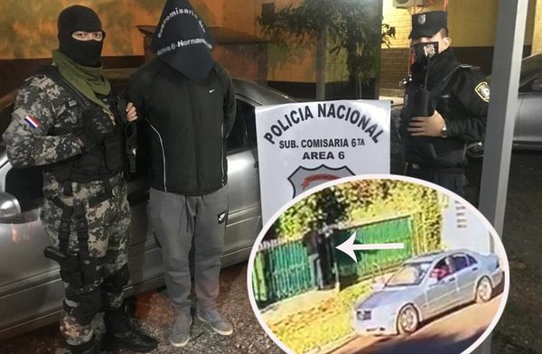 Detienen a joven por hurto de un lujoso automóvil en Hernandarias – Diario TNPRESS