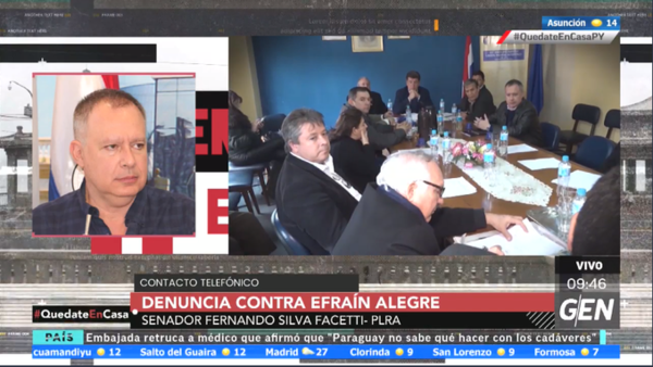 HOY / Senador Fernando Silva Facetti, sobre denuncia contra Efraín Alegre